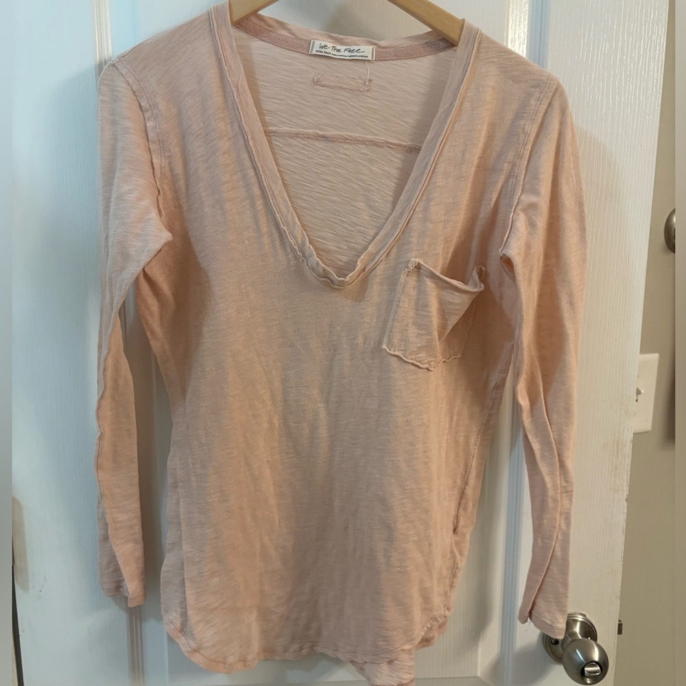 Free People Betty Long Sleeve Top